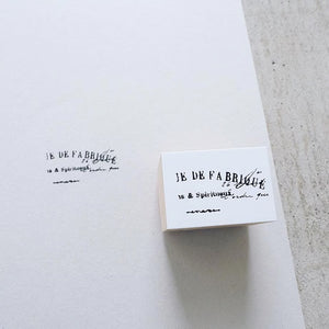 Yohaku Rubber Stamp - S-058