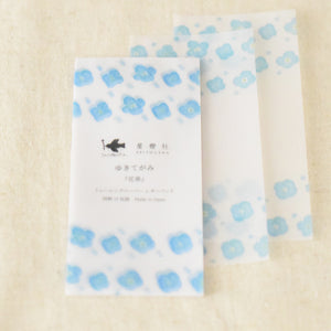 Seitousha Tracing Paper Memo Pad - Flower Grass SL-413