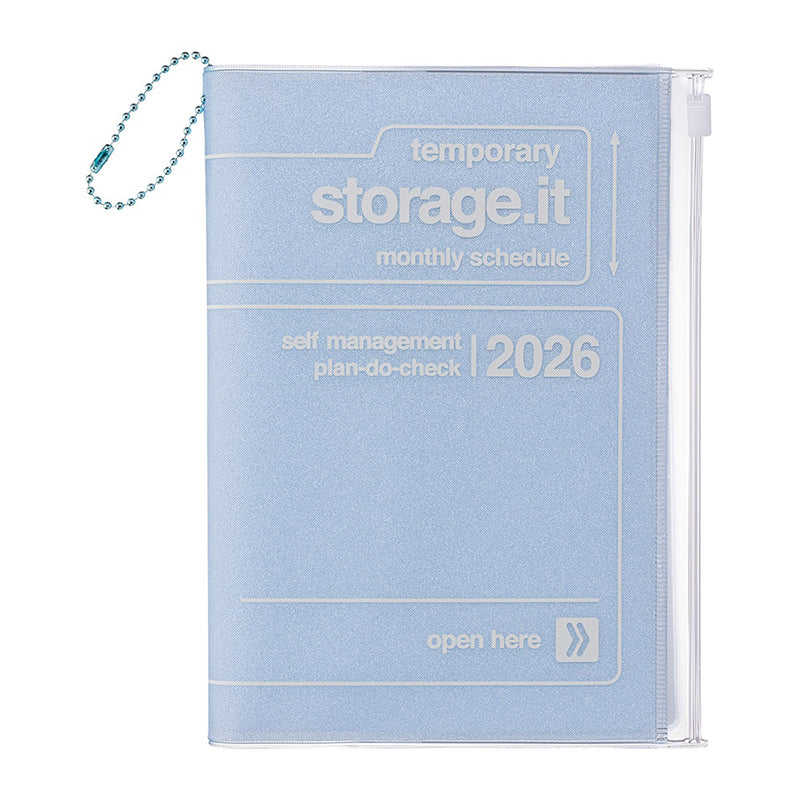 2026 Mark's Storage.it Monthly Block B6 Planner (December Start) - Soda