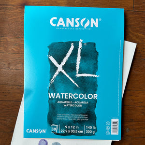 Canson 9x12 Watercolor Pad