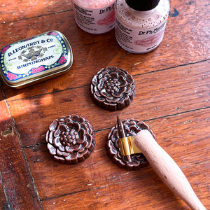 Classiky Ceramics - Peony Brown