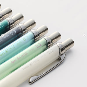 Pentel Orenz 10th Anniversary Ltd. Edition Mechanical Pencil - 0.2 Glass White