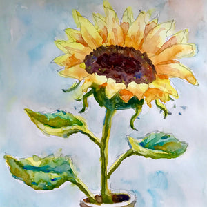 Summer Sunflowers - A Watercolor Workshop