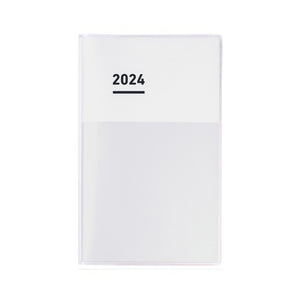 PRE ORDER: 2024 Kokuyo Jibun Techo Standard - A5 Slim - White