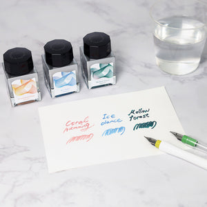 Sailor Dipton Dip Pen Shimmer INK ONLY - Coral Humming