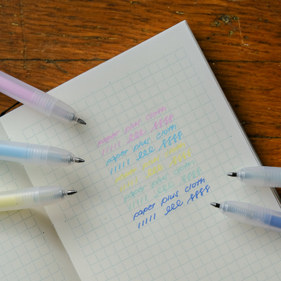 Sakura Sugar Knock 5 Color Set of Retractable Gel Pens