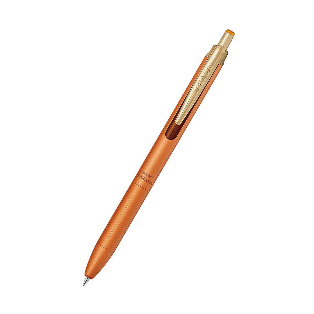 Zebra Sarasa 0.5 Grand Brass Pen - Vintage Camel Yellow - P-JJ57-VCY