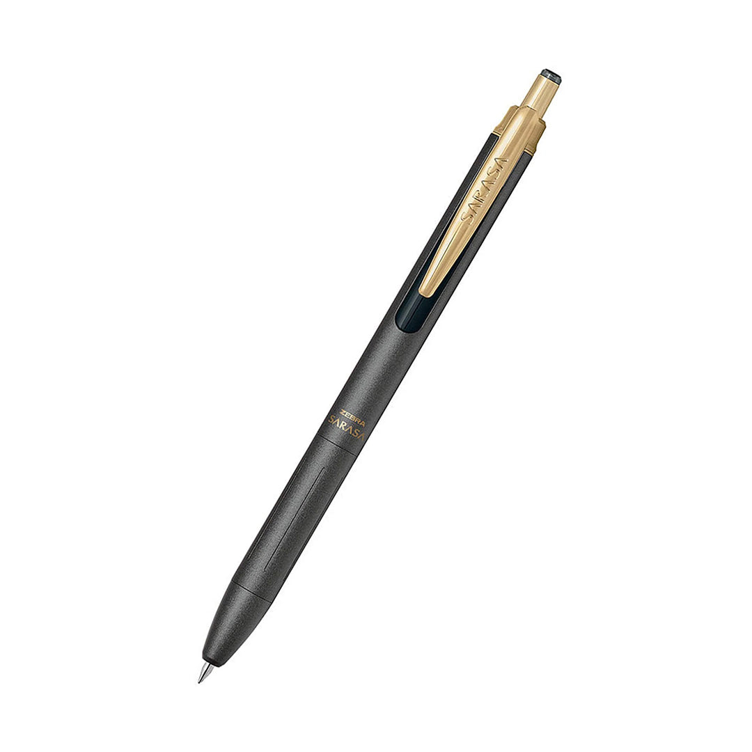 Zebra Sarasa 0.5 Grand Brass Pen - Vintage Dark Gray P-JJ57-VDG