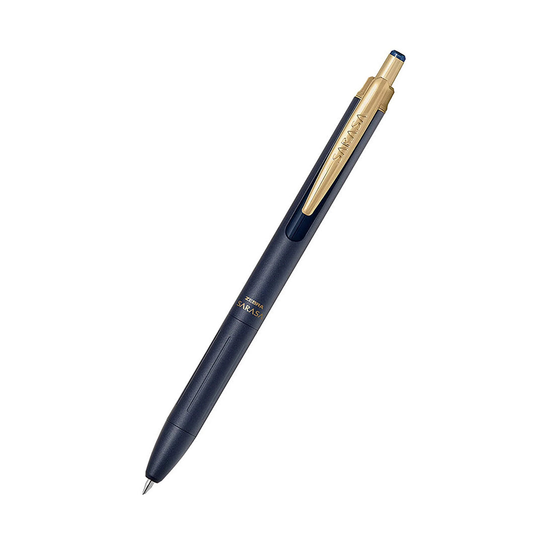 Zebra Sarasa 0.5 Grand Brass Pen - Vintage Blue Black - P-JJ57-VDB