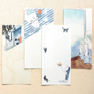 Cozyca x Sayuri Fujimaki One-Stroke Letter Pad - Life