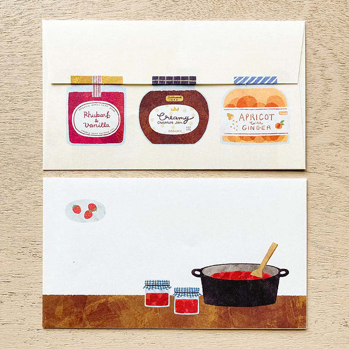 Cozyca Letter Set - Artist: Mariko Fukuoka - Seasonal Jar