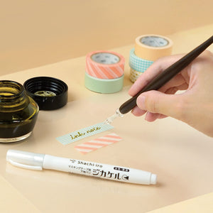 Shachi-Iro Jikakeru Writeable Coating Pen