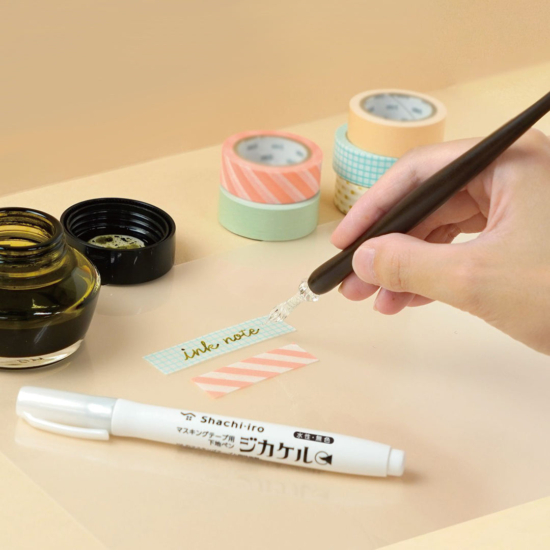 Shachi-Iro Jikakeru Writeable Coating Pen