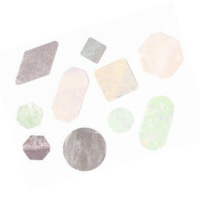 Iroha Quarry Stone Seal Sticker Flakes - Beige Mix