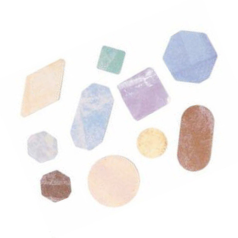 Iroha Quarry Stone Seal Sticker Flakes - Blue Mix