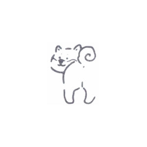 Sun-Star Pyokkori Stamp - S3222896 Shiba Inu