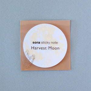 Sora Moon Sticky Notes - Harvest Moon