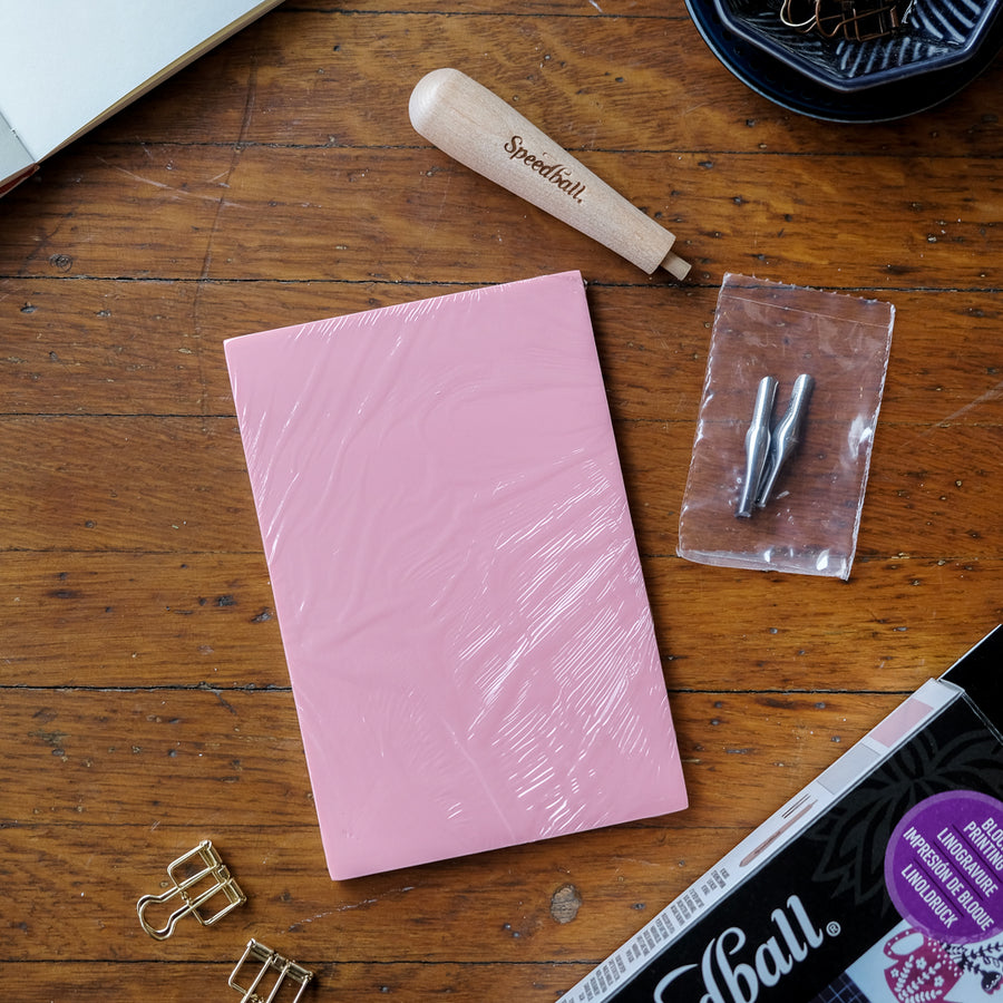 Speedball Speedy-Carve 5pc Block Printing Kit