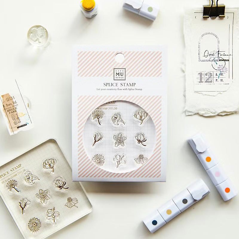 MU Print Icon Stamp Set - 2030 Weekly Flowers