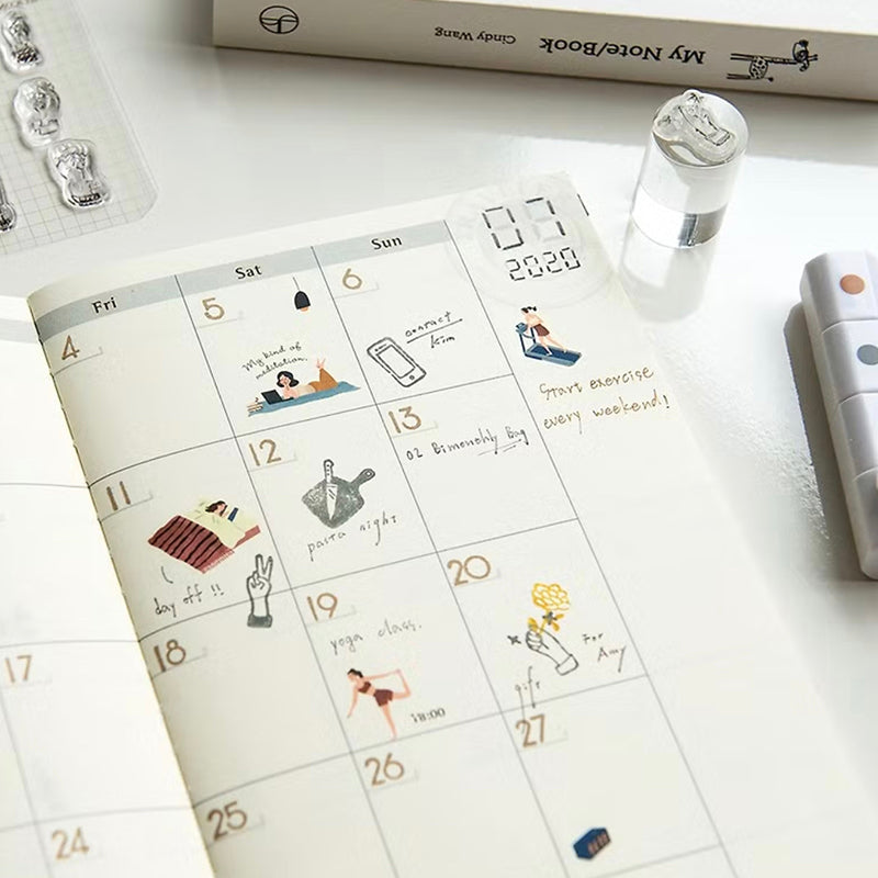 MU Print Icon Stamp Set - 2032 Gesture