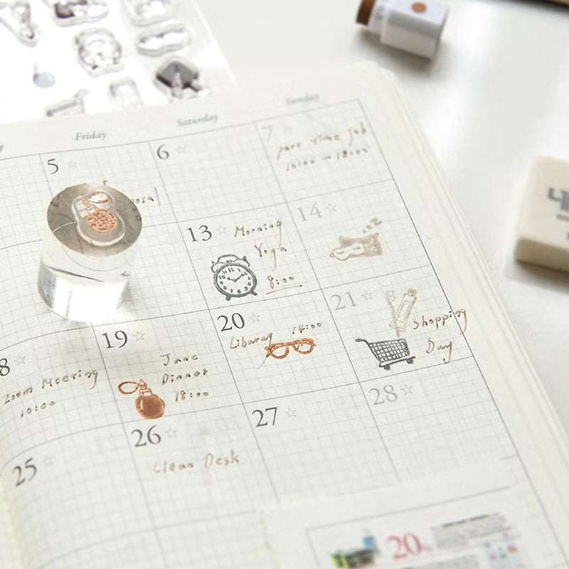 MU Print Icon Stamp Set - 2033 Daily Things