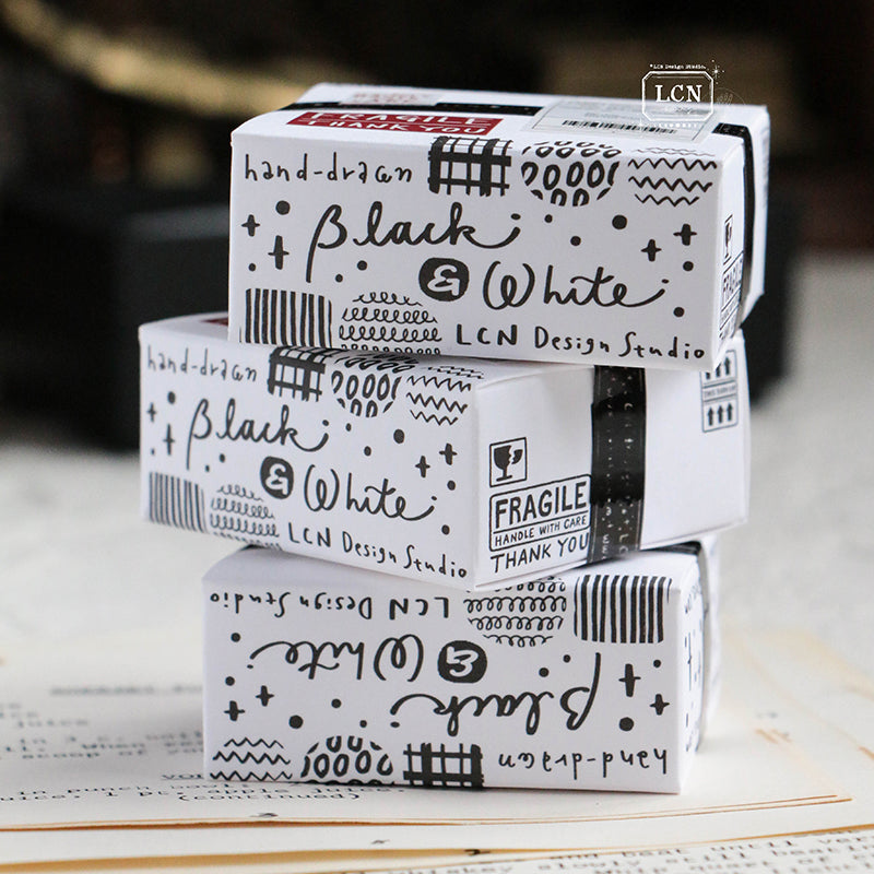 PRE ORDER: LCN Sticker Club - Black & White S00081