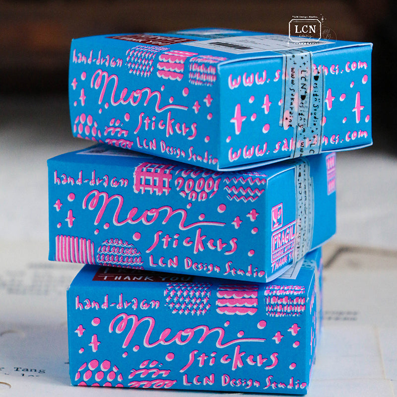 PRE ORDER: LCN Sticker Club - Neon S00082
