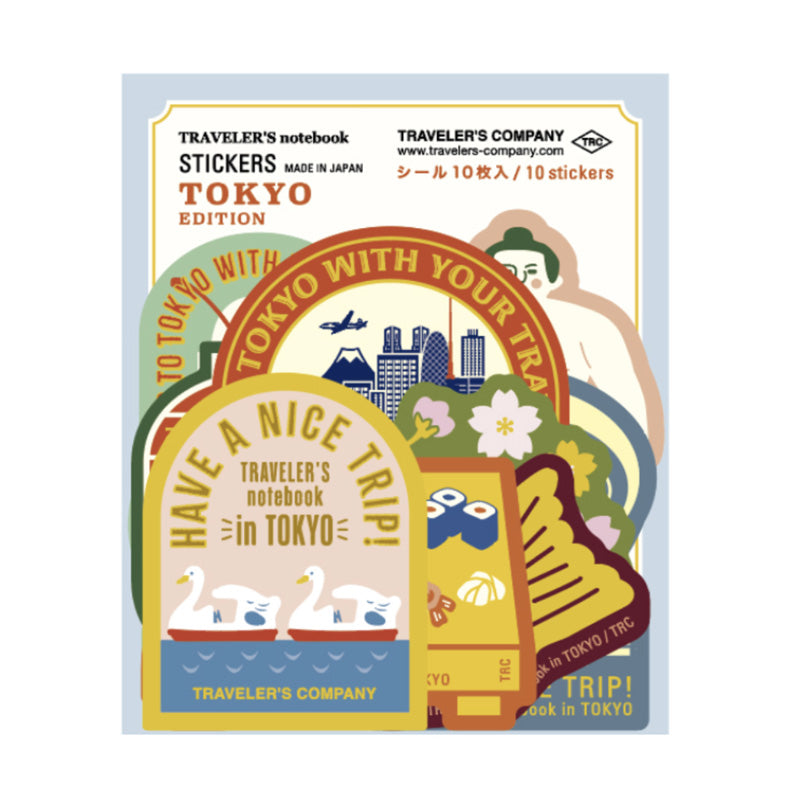 PRE ORDER: Traveler's Notebook Special Tokyo Edition - Sticker Set