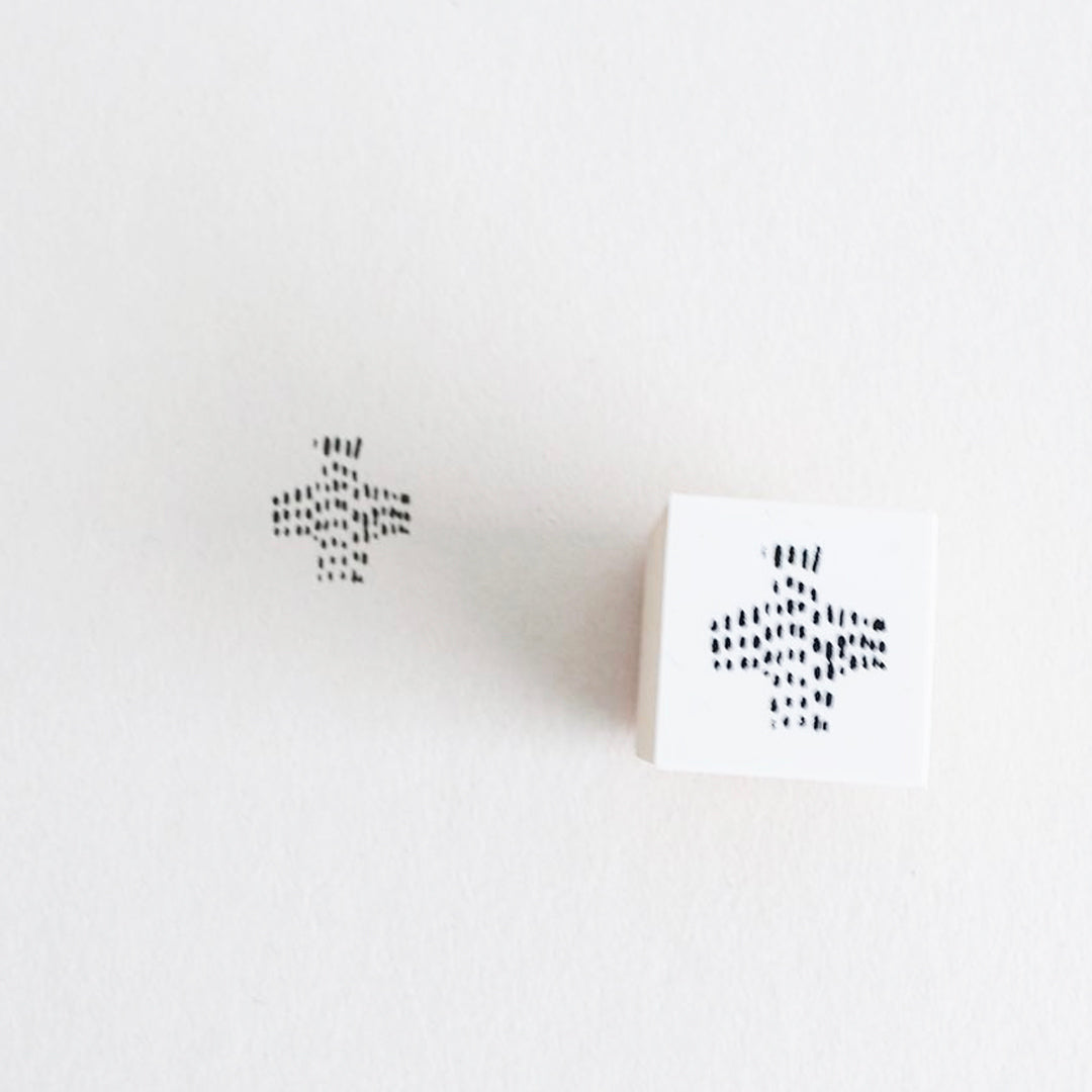 Yohaku Rubber Stamp - S-065 Stitch