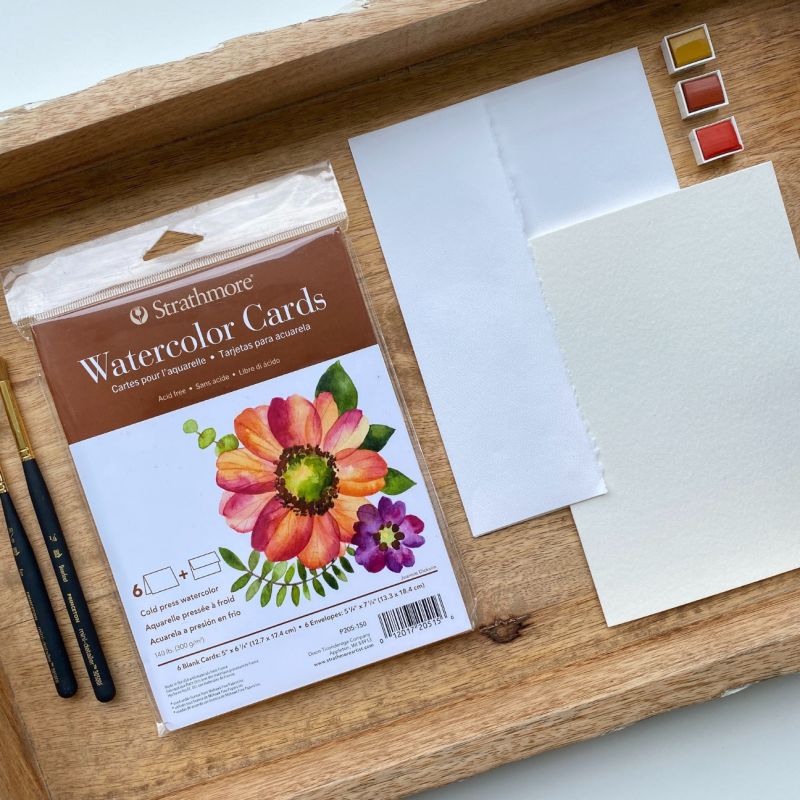 Strathmore Watercolor Cards 5x7