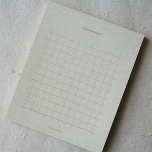 Kohunkan Kappansho Letterpress Straw Paper Notes - Rose 1