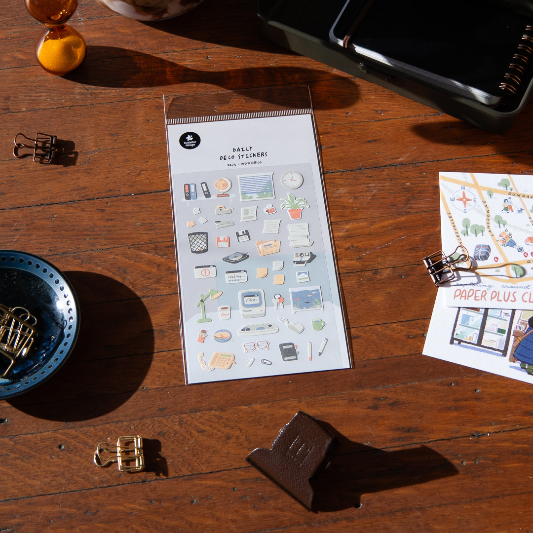 Suatelier Stickers - 1174 Retro Office