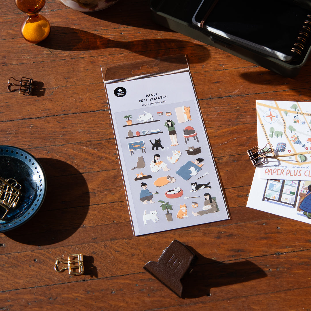 Suatelier Stickers - 1150 Cats Have Stuff