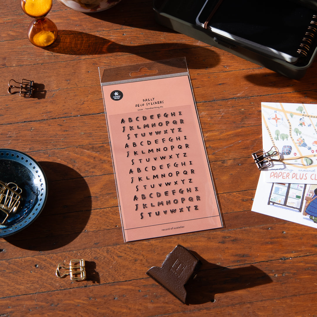 Suatelier Stickers - 1120 Handwriting #2