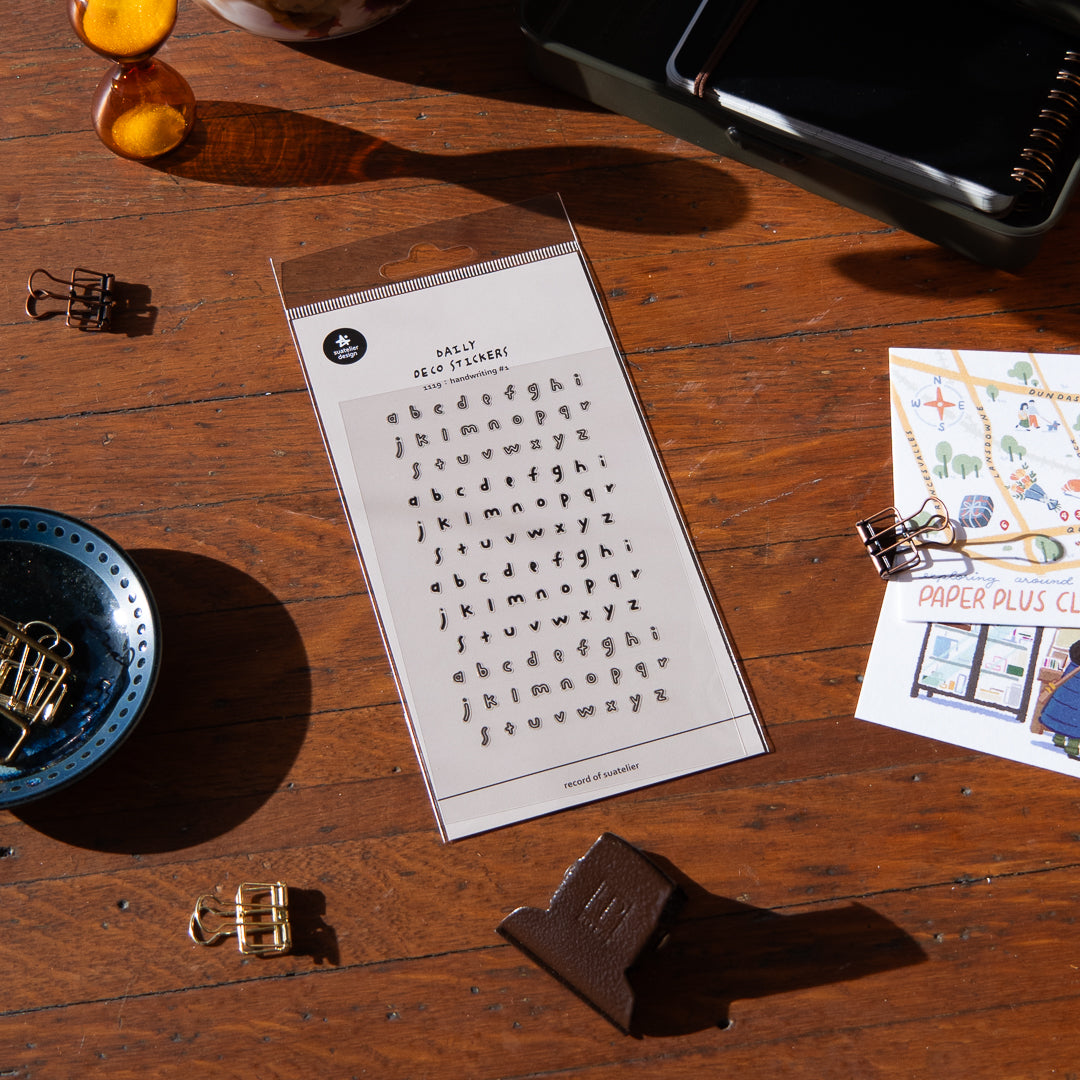 Suatelier Stickers - 1119 Handwriting #1