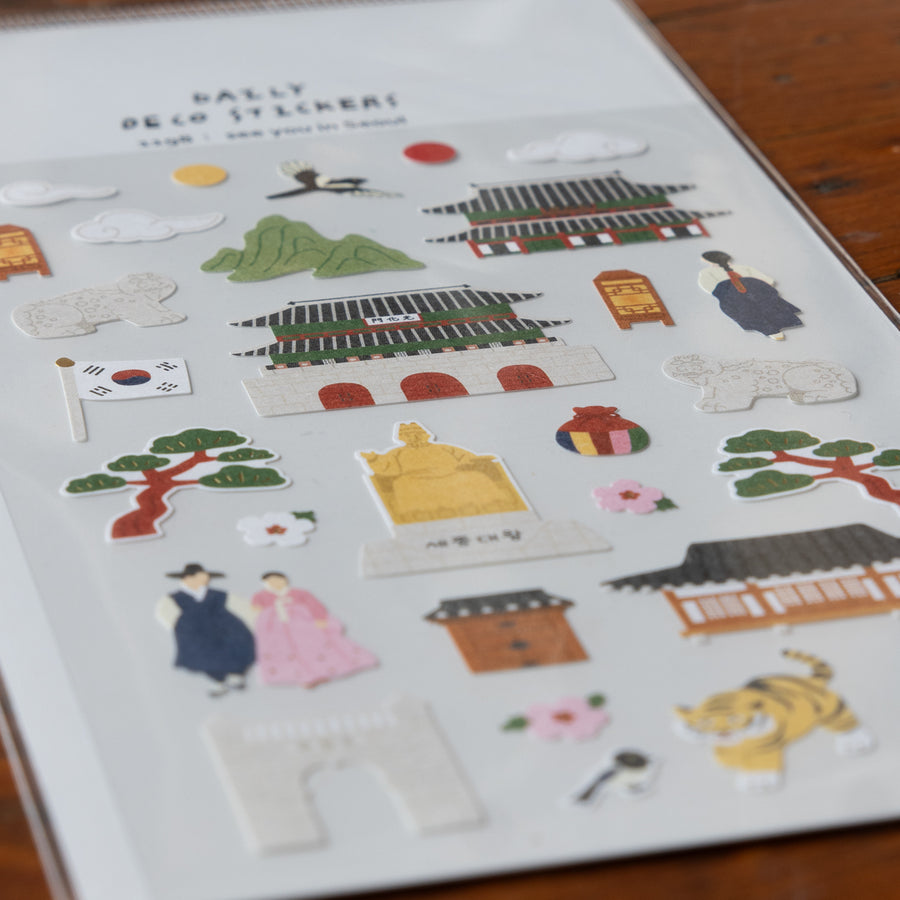 Suatelier Stickers - 1198 See You In Seoul