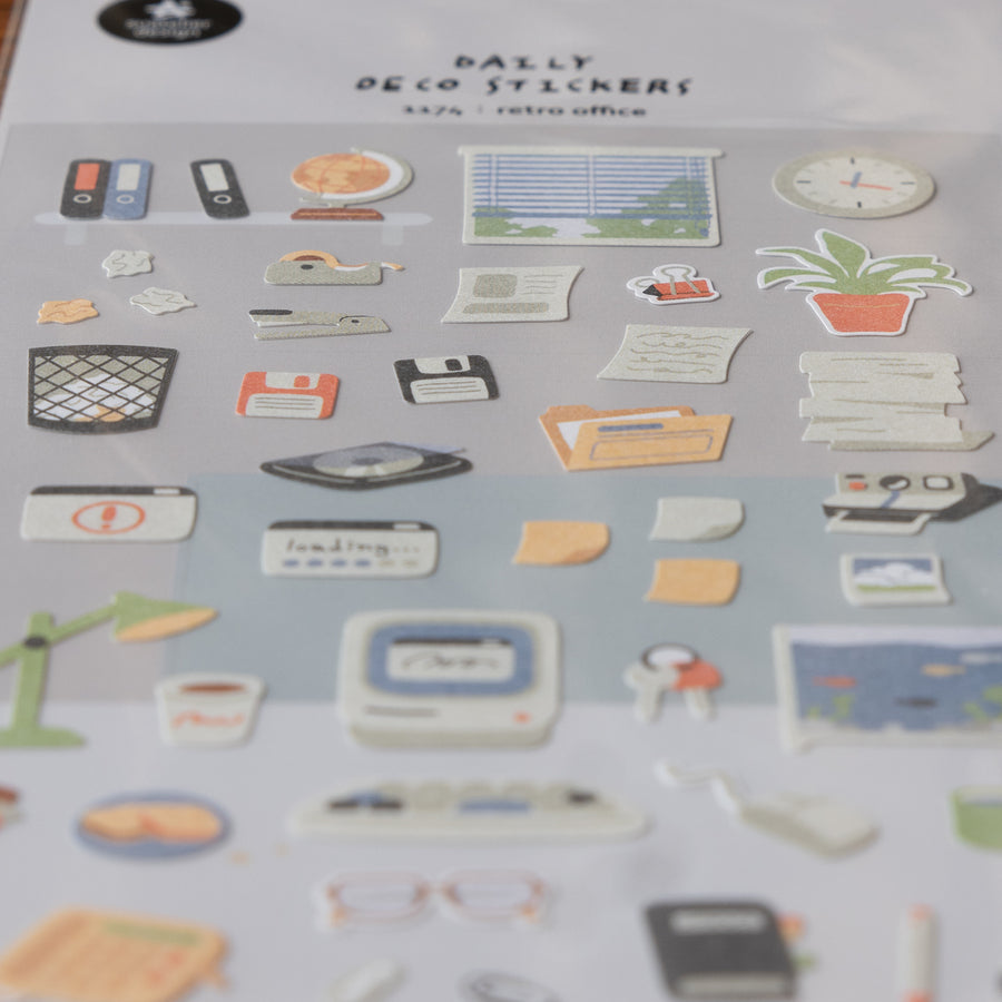 Suatelier Stickers - 1174 Retro Office