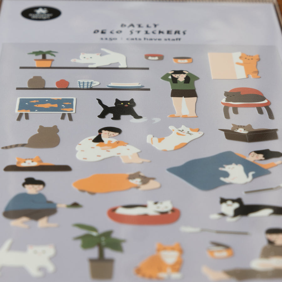 Suatelier Stickers - 1150 Cats Have Stuff