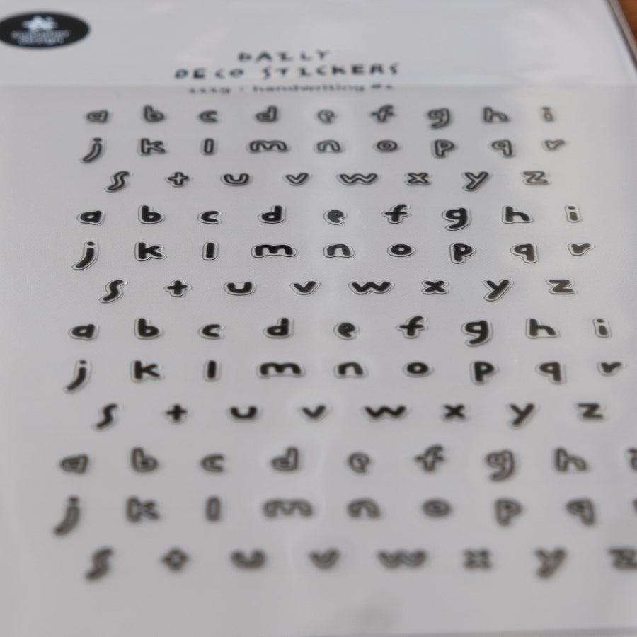 Suatelier Stickers - 1119 Handwriting #1