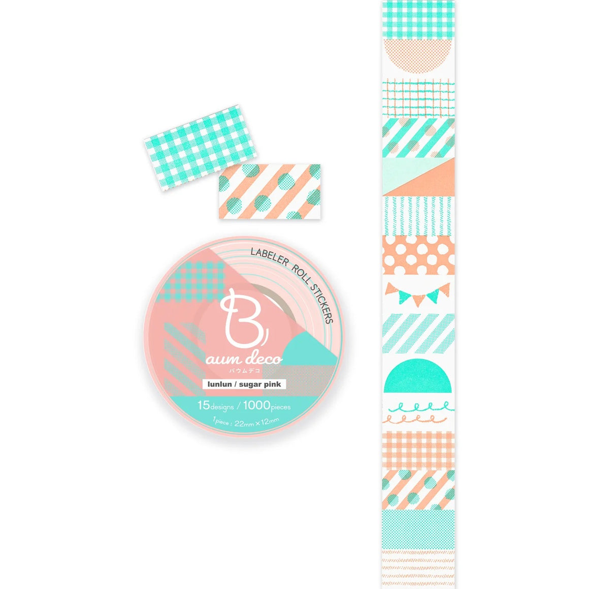 Beverly Baum Deco Stickers - Sugar Pink