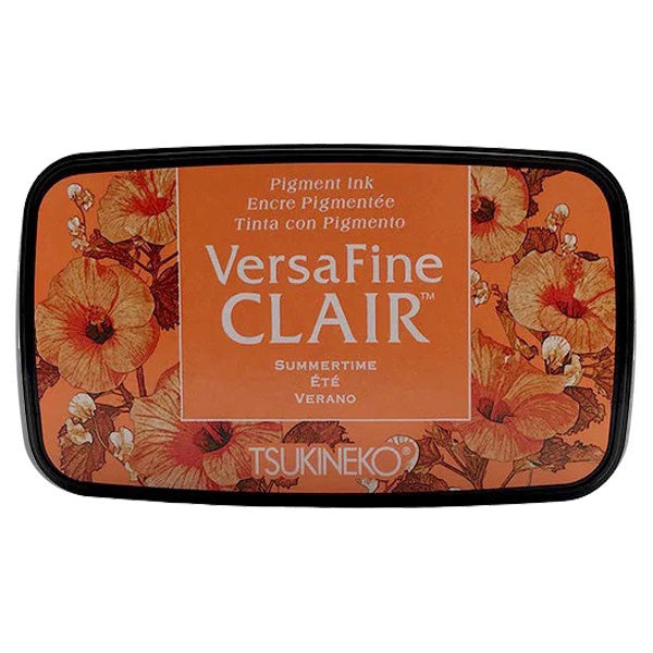 TSUKINEKO Versa Fine Claire Ink Pad - Summertime (701) Quick-drying Oil-based Pigment Stamp Pad