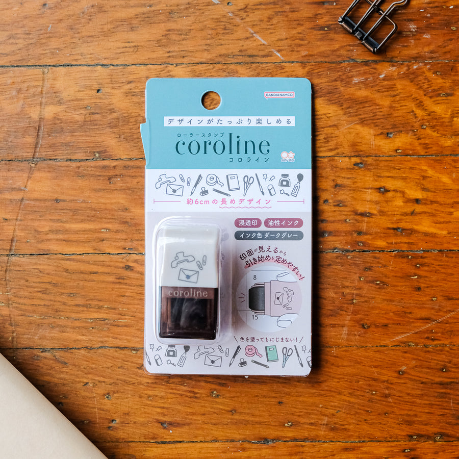 Sun-Star Roller Stamp - Coroline Self-Inking Stamp - Stationery
