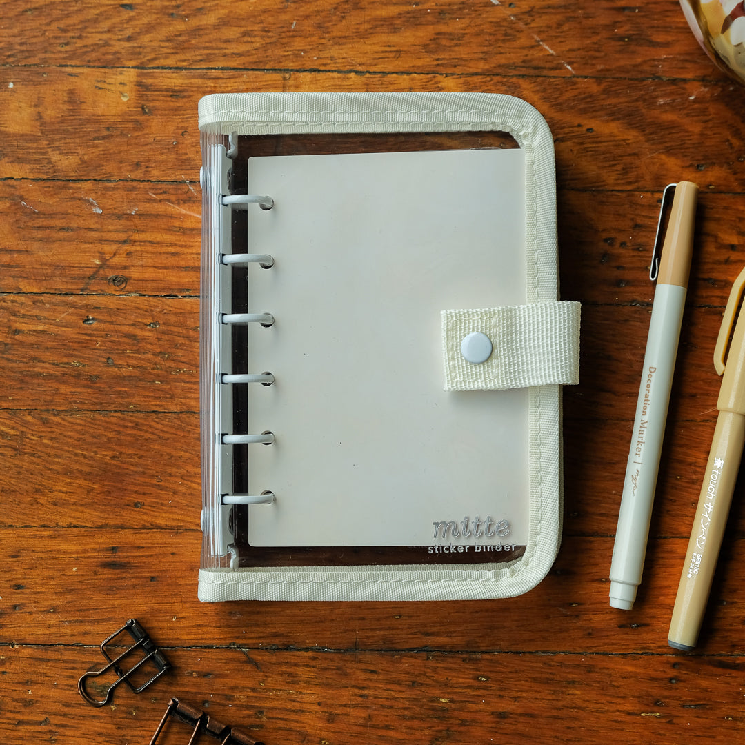 Sun-Star Mitte Sticker Binder - Off-White