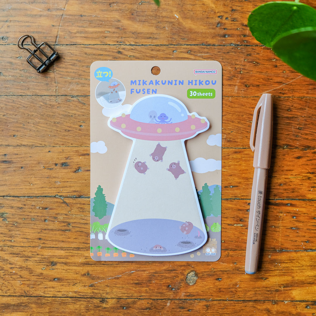 Sun-Star UFO Sticky Memo Pad - Mole