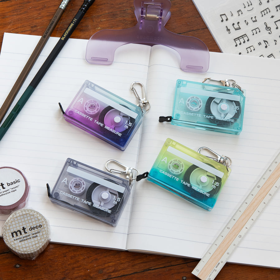 Cassette Tape Measuring Tape - Emotional Clear