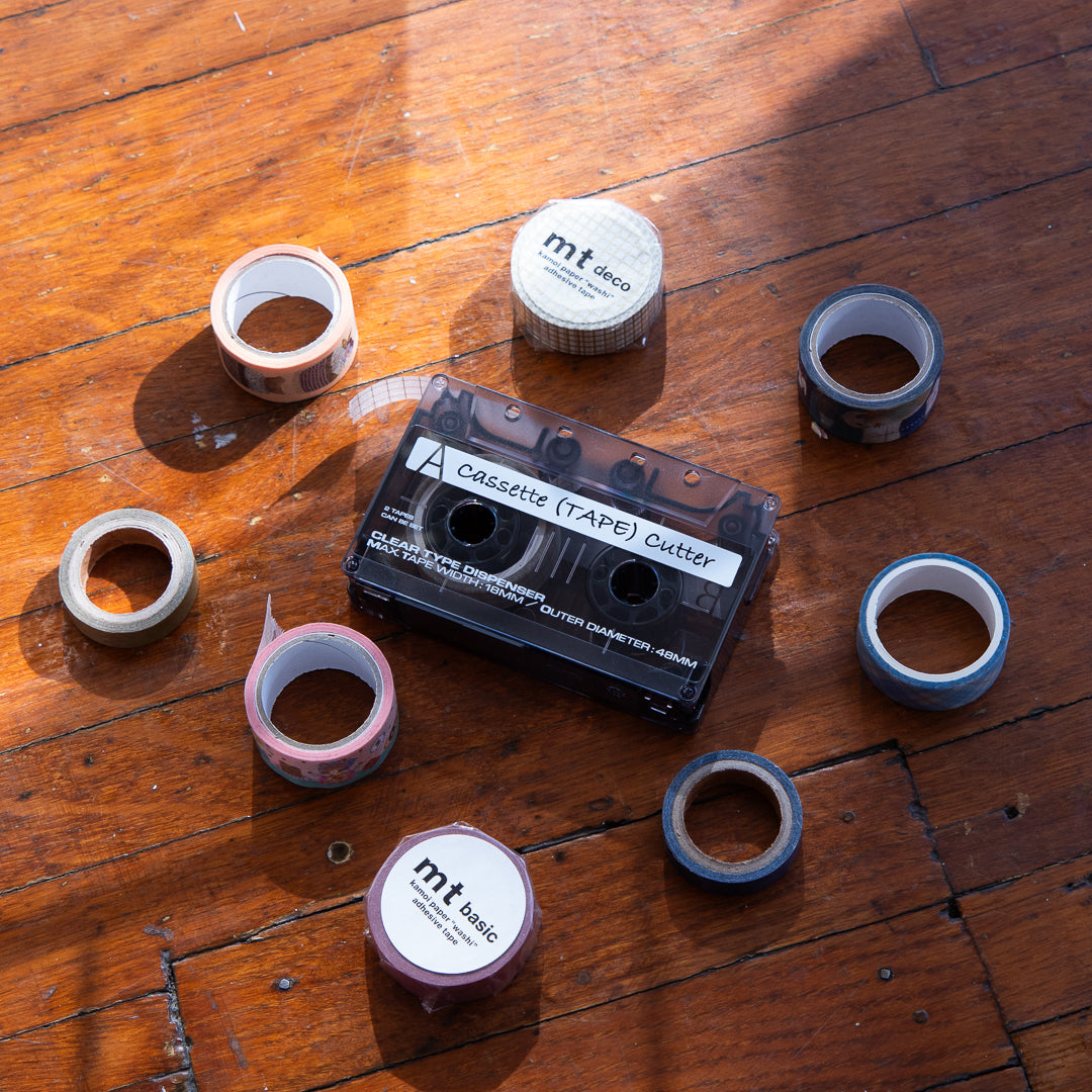 Cassette Tape Cutter - Clear Gray