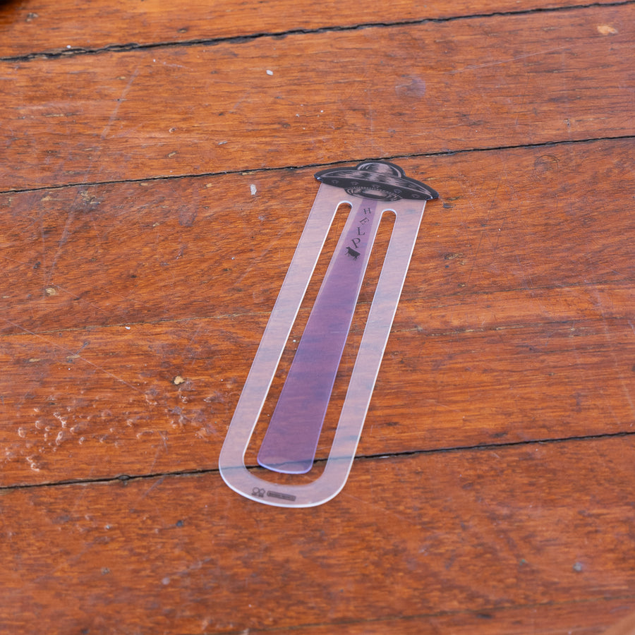 UFO Bookmark - Purple
