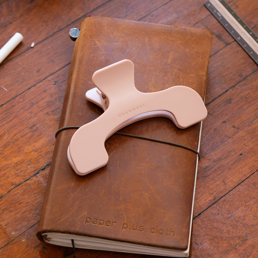 Sun-Star Ukanmuri Clip - Peach Beige