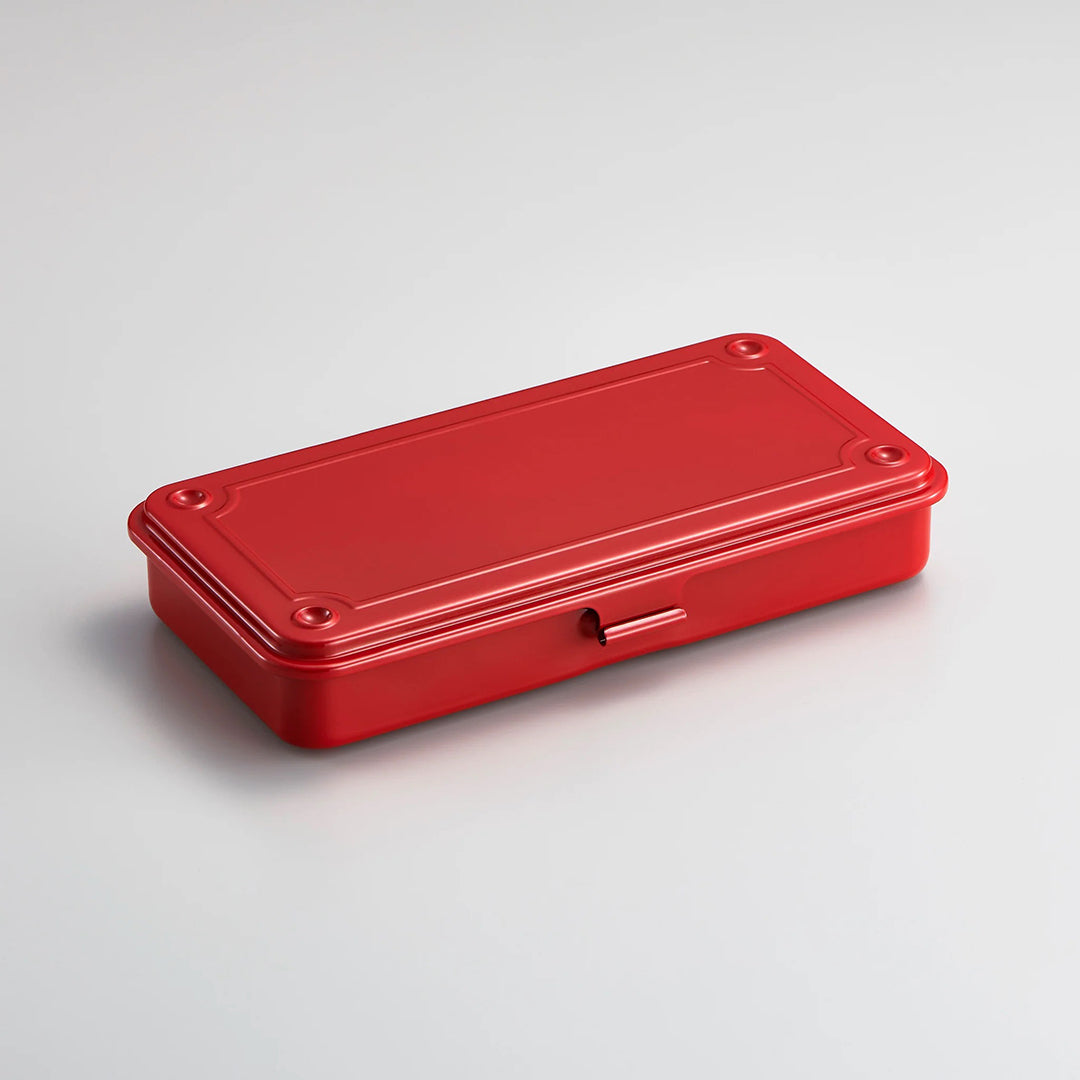Toyo T-192 Slender Metal Storage Case - Red