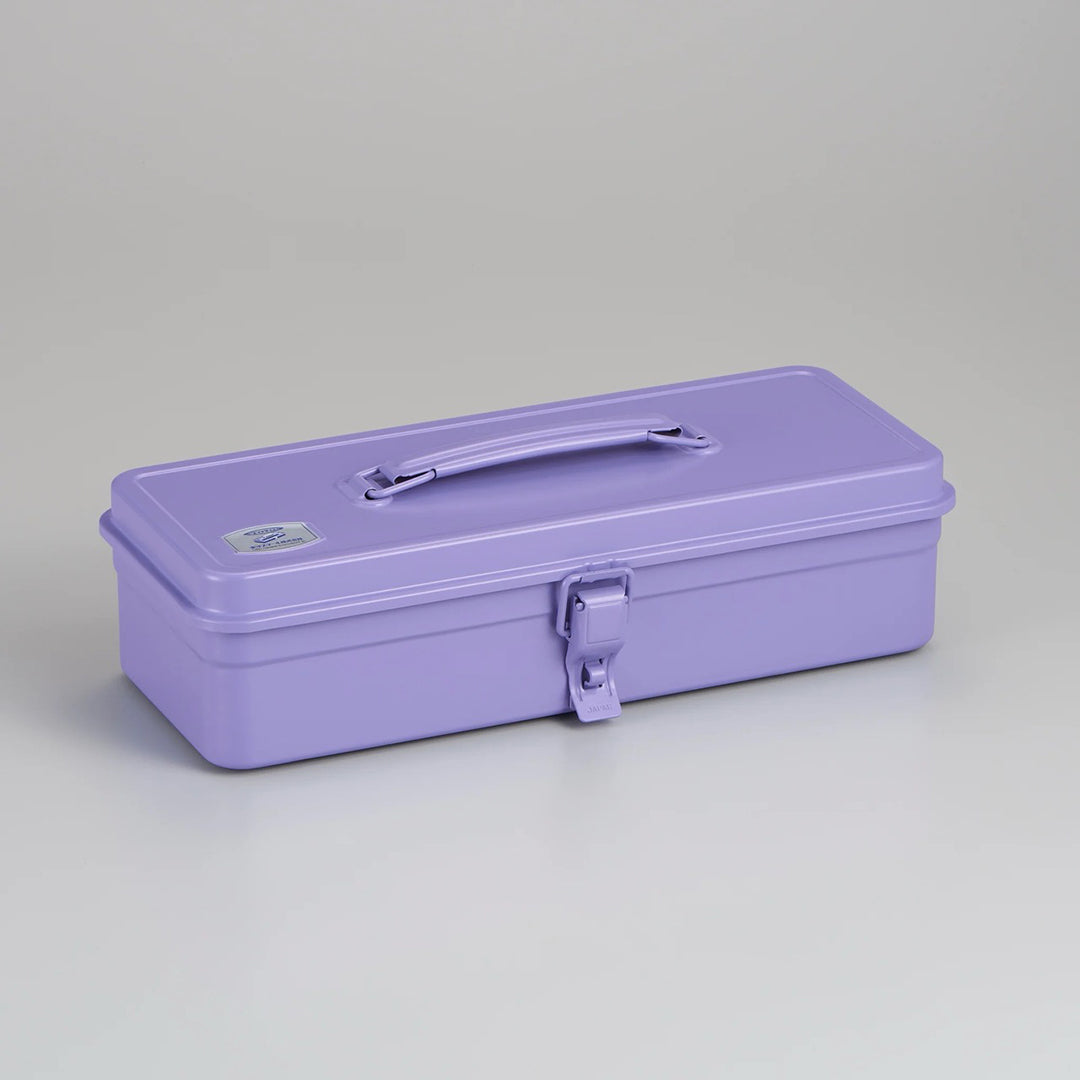 Toyo T-320 Metal Toolbox Storage Case - Light purple (Fujimurasaki)